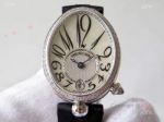 Replica Breguet Ladies Reine De Naples Diamond Watch With White Mop Dial 